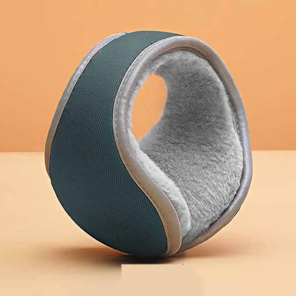 Vinterørevarmer for menn Unisex Fold Øreklokker Dame Ørevarmer Nakkeørevarmer gray