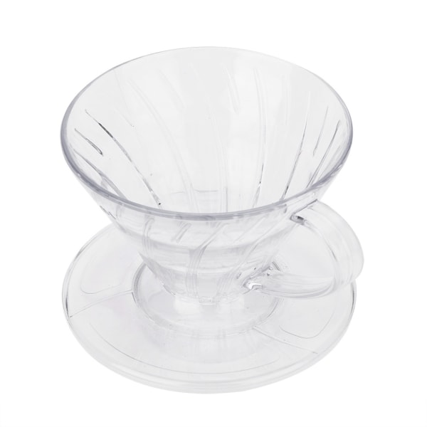 Transparent kaffebryggare filter tesil kopp återanvändbar