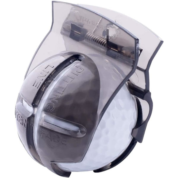2-pack golfboll rak linje linjal ritning markering justering