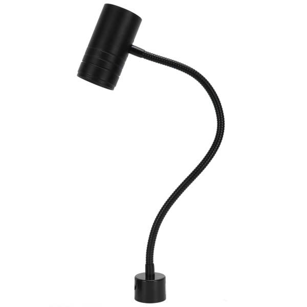 12W LED-arbetslampa flexibel svanhals symaskinslampa magnetisk bas maskinverktygslampa