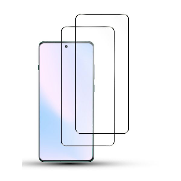 2-Pack ONEPLUS 12R Skärmskydd - Härdat Glas 9H - Super kvalitet 3D