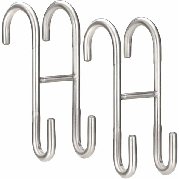 Set med 2 Lätta Duschkabinväggkrokar, Glasbadrum