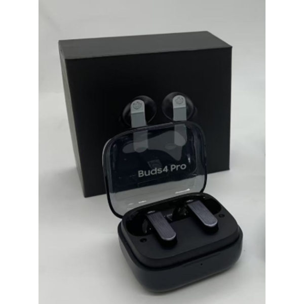 Bluetooth-ørepropper kompatible med Galaxy Buds4 Pro gjennomsiktig etui