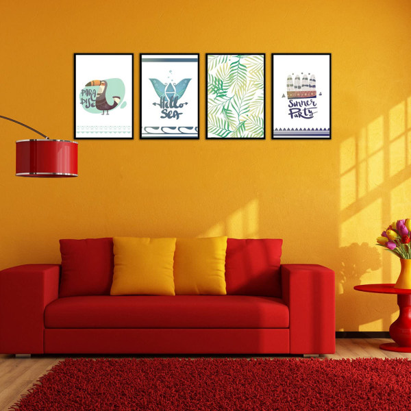Modern Canvas Väggkonst Målning Tryckt Bild Hemma Kontor