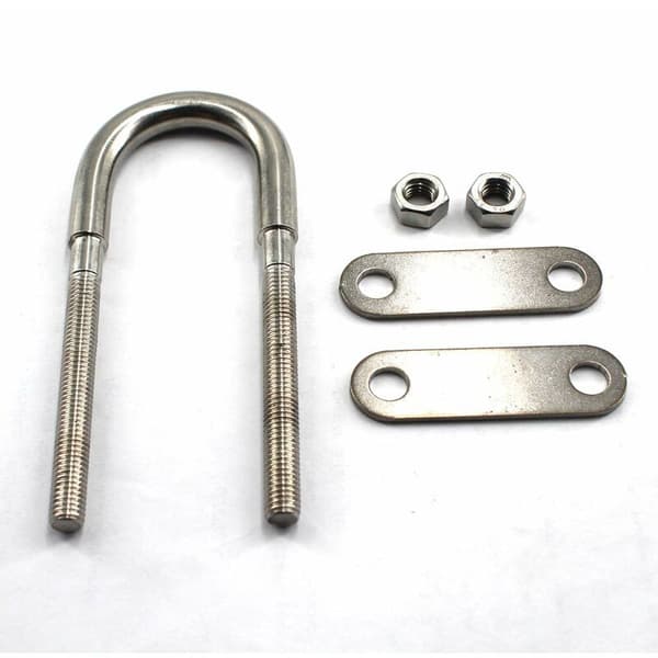 M6X90 U-bolt 304 rustfrit stål bolt (6 stk.)
