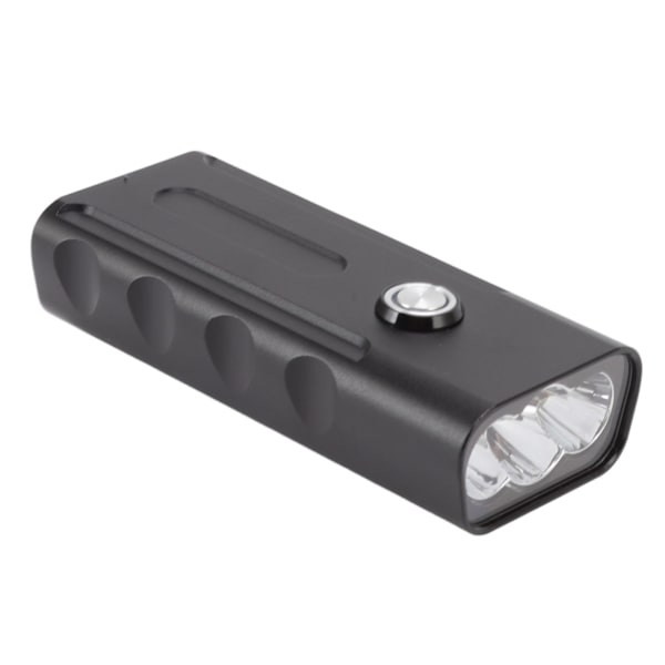 Cykelstrålkastare 3 T6 LED IPX5 Vattentät Uppladdningsbar 5200mAh Cykeltillbehör för Nattkörning