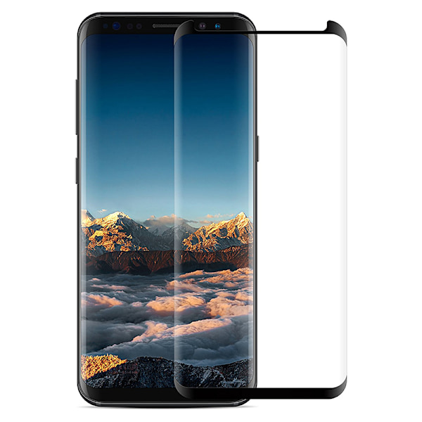 Samsung S8 Plus -  Härdat Glass - 3D Heltäckande Kkärmskydd