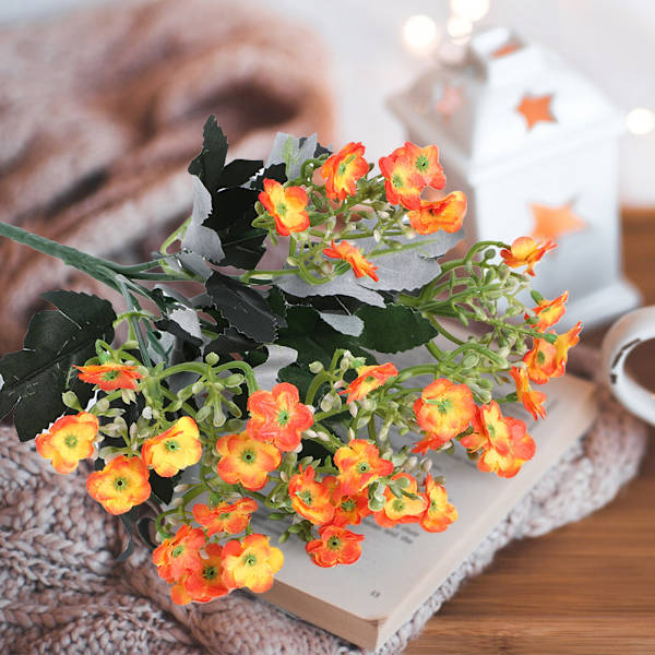 Konstgjord blombukett falsk blomsterarrangemang hem utomhus