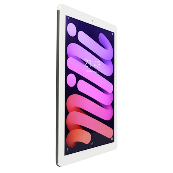 10-tums Tablet IPS HD-skärm 4GB RAM 256GB ROM Stöd WIFI 3G-nätverk för Android 11 Tablet 100‑240V Grön EU-kontakt