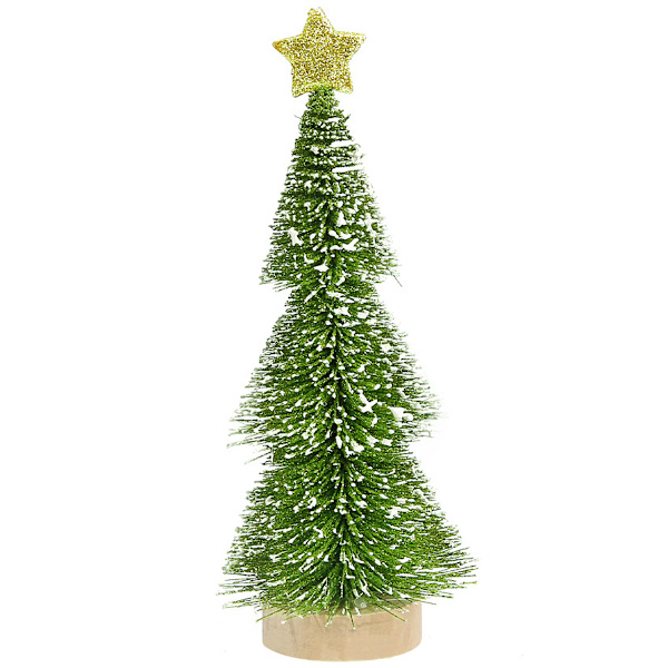 Mini Christmas Trees Decorations Star Green Christmas Trees
