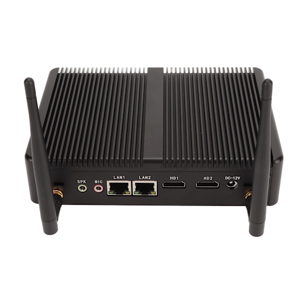 Mini PC för Windows 10 Pro 8GB DDR3L 512GB SSD 1300Mbps Quad Core Quad Thread 2.4G 5.0G WiFi Anslut Dubbla Skärmar Mini Dator EU-kontakt