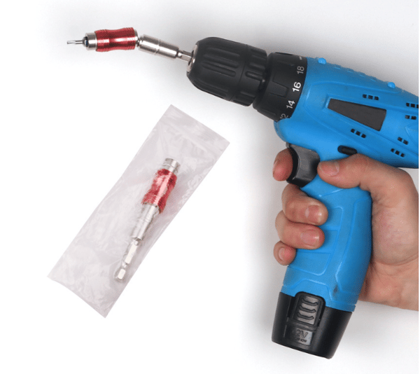 1 stk rød modell, trippel fast hode støtte, elektrisk drill r
