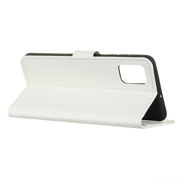 Samsung Galaxy Note 20 Ultra - Litchi Plånboksfodral - Vit White Vit