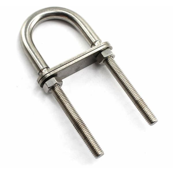 M6X90 U-bolt 304 rustfrit stål bolt (6 stk.)