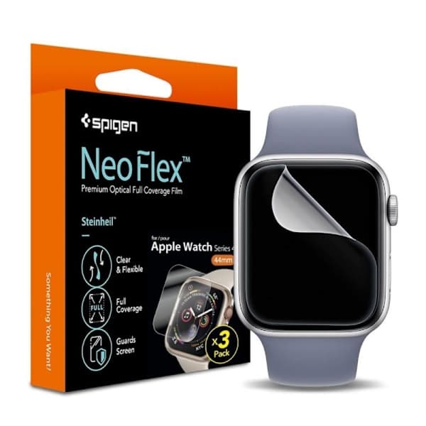 Spigen Neo Flex HD -näytönsuoja Apple Watch 4/5/6/7/8/9 (41/40 mm)