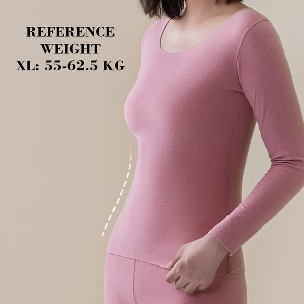 Dame 3-delt Langærmet Toppe Rund Hals Stretch Fitted Underscrubs Lag Tee Shirts Toppe