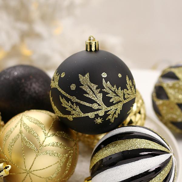 16pcs Christmas Balls Ornaments Shatterproof Colorful