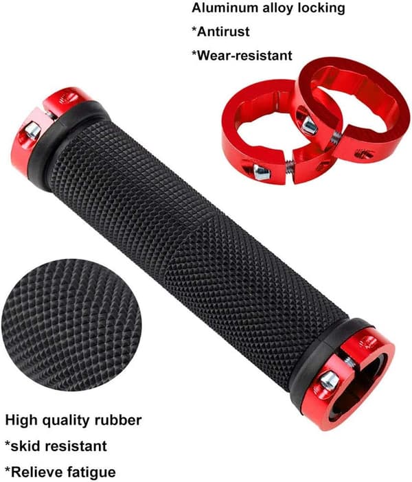 1 Par Premium Cykelgreb, Ergonomiske Cykelgreb, Skridsikker Gummi