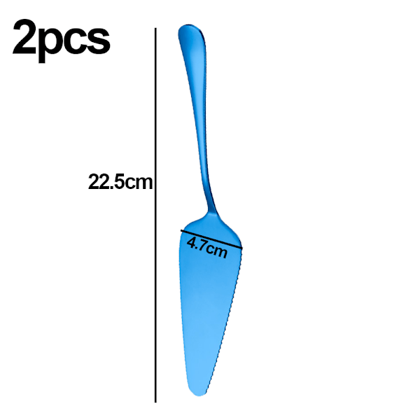 Rostfritt stål pizzabakelse serveringsset 3-pack, diskmaskinssäker