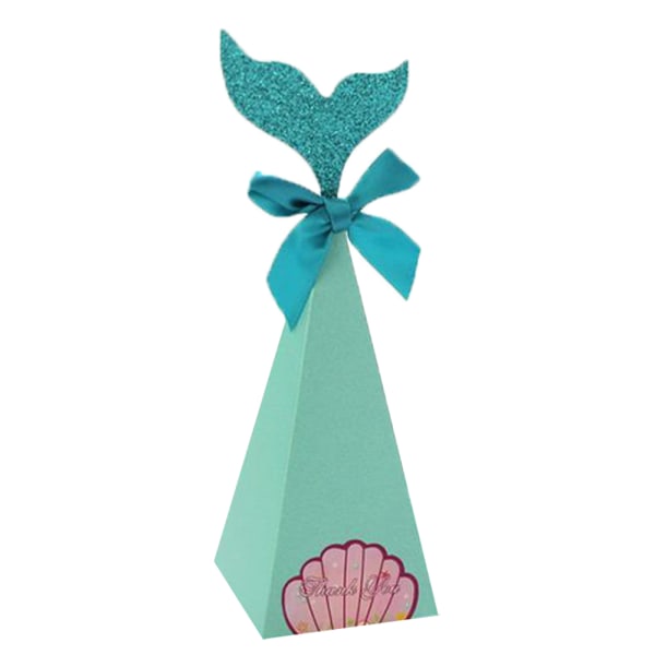 20PCS Mermaid Gift Box Party Mermaid Favor Bags Mermaid Candy