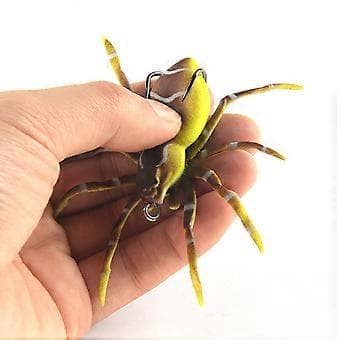 3D Myk Silikon Kunstig Weedless Sluk (2 stk, Flerfarget)