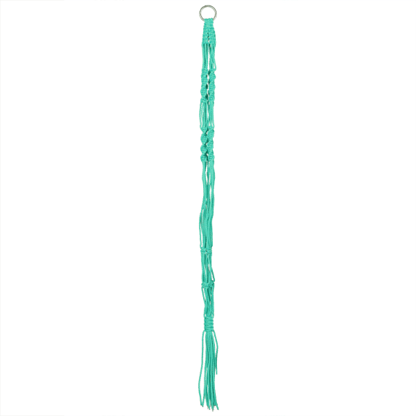 Macrame växt hängare inomhus utomhus växt hållare för hängande