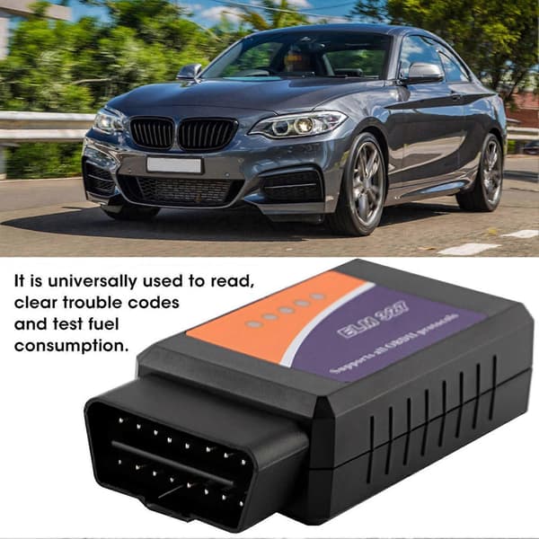 OBD2 Bildiagnoseverktøy Feilkodeleser Skanner V1.5 Maskinvareversjon