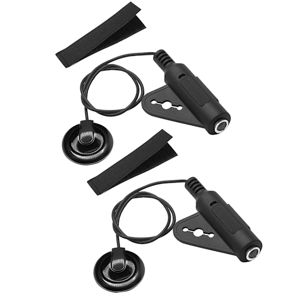 Piezoelektrisk Kontaktmikrofon Pickup Violinmikrofon Pickup Cello Ukulele Mandolin Gitarr Mikrofon Kontakt Pickup