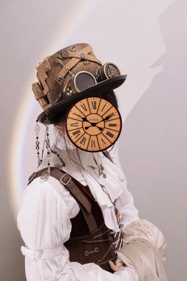 Steampunk-silinteri Cosplay-tanssiaiset: Viktoriaanisen aikakauden pullolasit