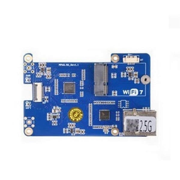 MPW2.5G til 5 udvidelseskort PCIE til WiFi7 2.5G ETH HAT RTL8125 understøtter WiFi7 WiFi6 WiFi5 til RPI 5