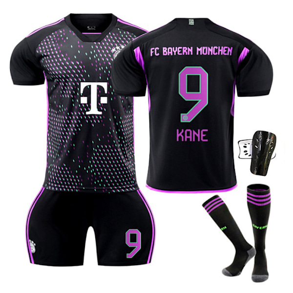 23-24 Bayern München Hemma fotbollströja för barn nr 9 Kane KANE 9 28 KANE 9 28