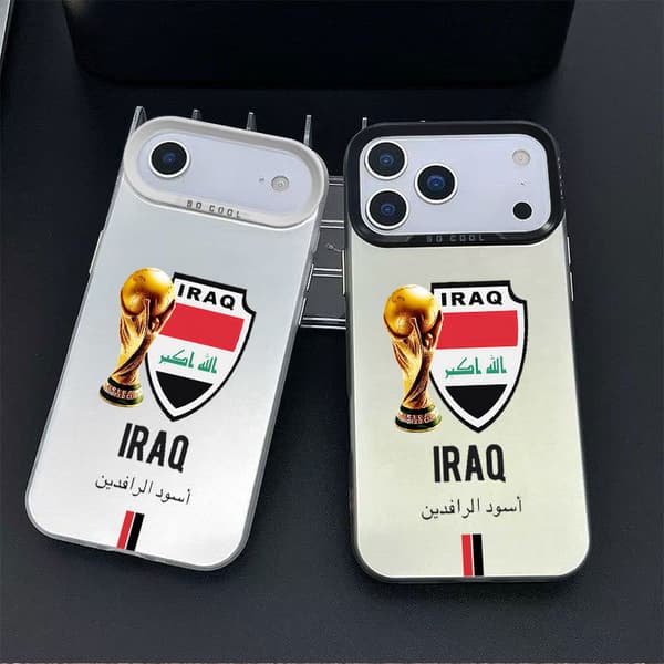 2026 World Cup Mobilskal kompatibelt med iPhone 13 Blue