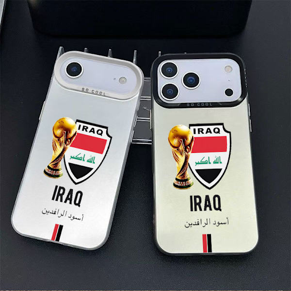 2026 World Cup Mobilskal kompatibelt med iPhone 14 White