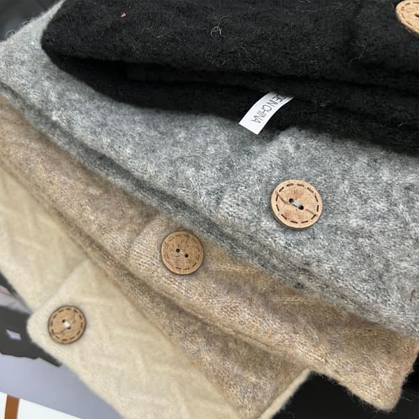 Høst Vinter Unisex Skjerf Kort All Neck Varm Tykke Skjerf Mann Kvinner Black