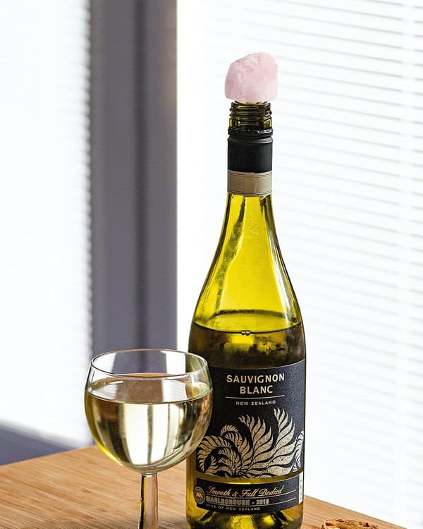 Natursten Vinpropp Kristall Vinflaskproppar med Gåva