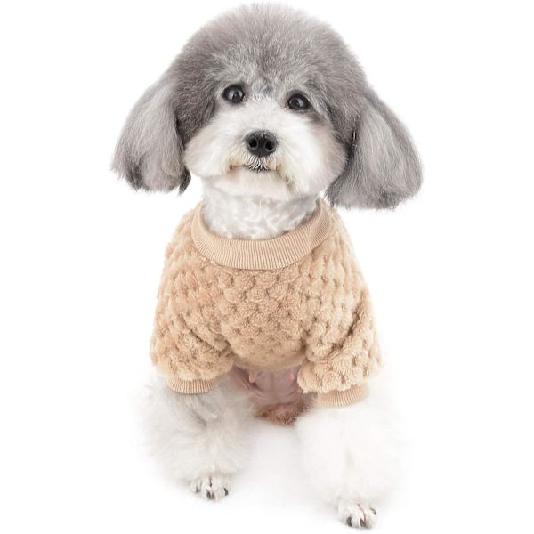 Sweater til Små Hunde/Katte Fleece Vinterfrakker Varme Pullovers Kæledyr