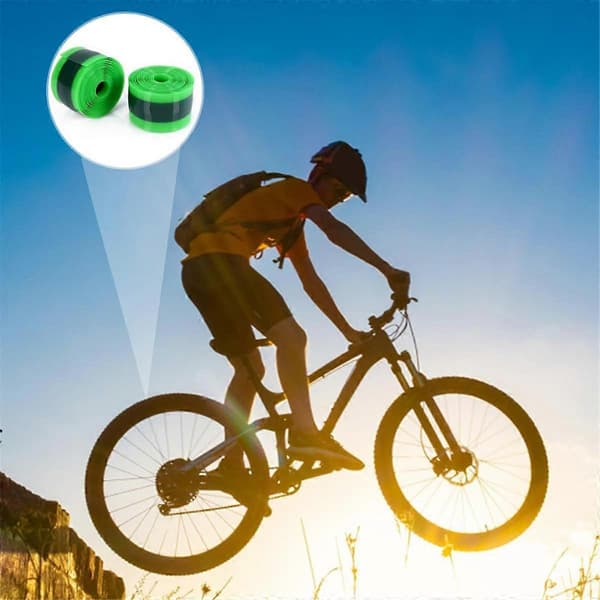 2 st cykeldäckfoder, innerslang cykelpunkteringsskydd kompatibelt för 12/16/18/20/24/26/27.5/29 tum