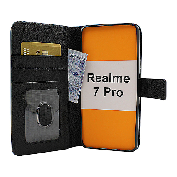 New Standcase Wallet Realme 7 Pro Brun Brun