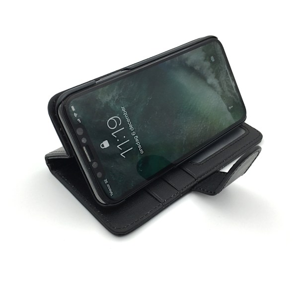 Plånboksfodral 4 fack iPhone X/XS - fler färger Grön