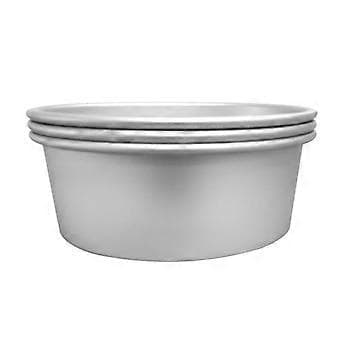 Skrå bunnplate anode chiffon kakeform bakeform rund form 4 tommer husholdningsverktøy