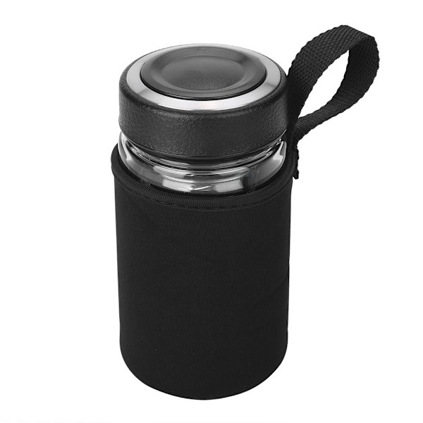 320ML Bärbar Dubbelskiktad Glas Vattenflaska Mug Resmugg