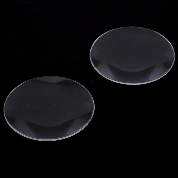 2 st 60 mm diameter akryl förstoringsglas linsläsning