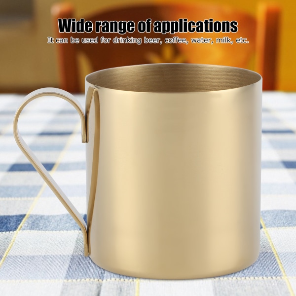 400 ml Cocktailmugg 304 Rostfritt Stål Öl Kaffe Vatten