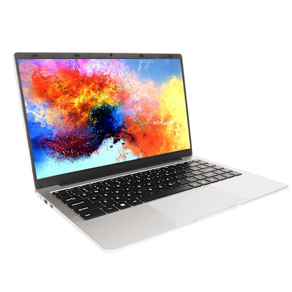 14-tums Laptop för Windows 11, Intel Celeron J4105 CPU 1920x1080 6GB RAM 256G SSD Notebook Dator 100‑240V 6+256G EU-kontakt
