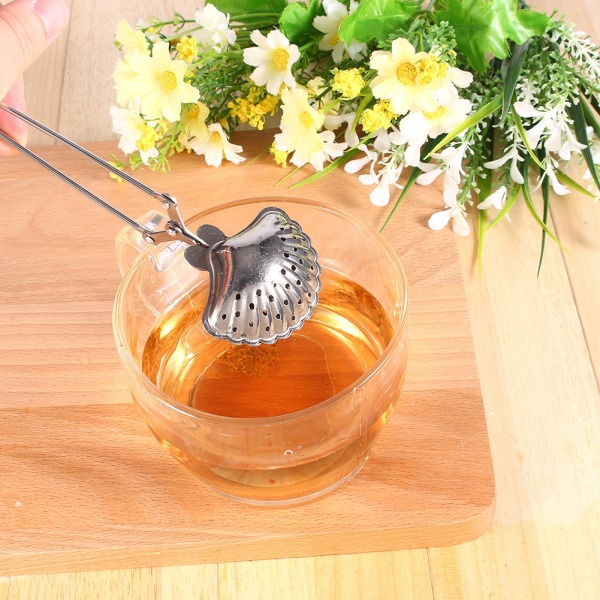 Söt teinfuser i rostfritt stål