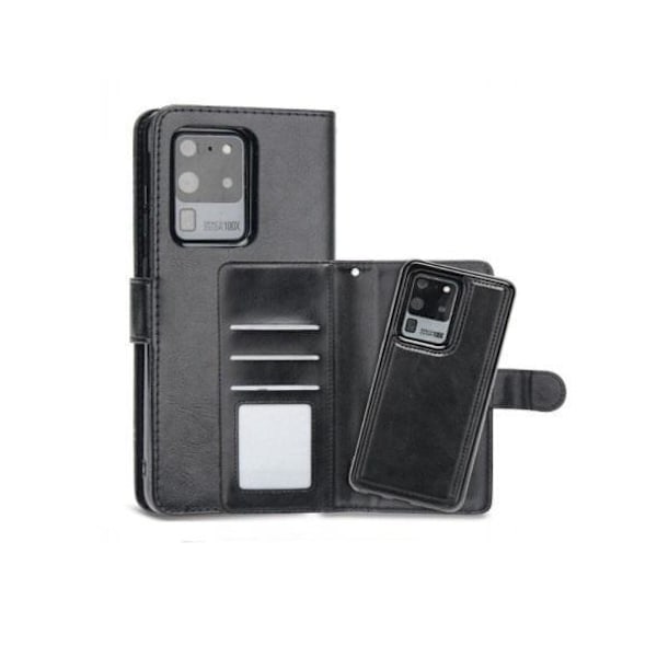 Samsung Galaxy S21plus  Plånboksfodral Skal med Magnet 2 i 1 Svart