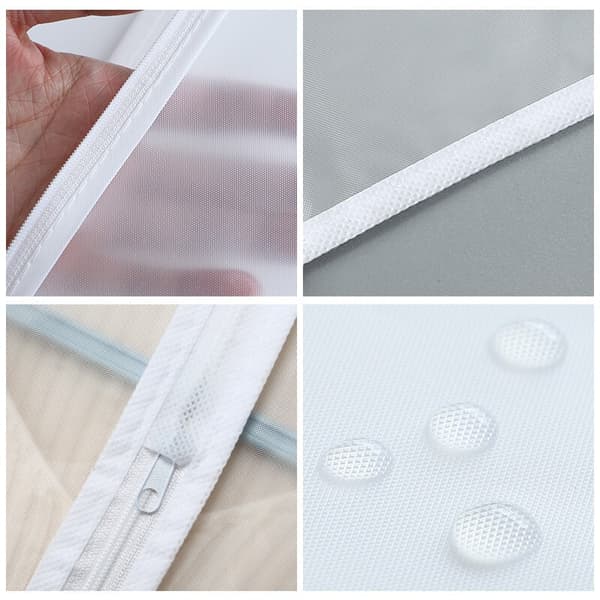 5-pack PEVA Klädskydd Dammtätt Vattentätt Andningsbart Skydd