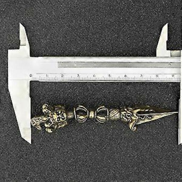 Mini Vajra Støder Ornamenter Dekorationer Feng Hestehoved Kobber til()