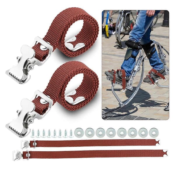 4 STK Gipsplankestropper, Benbåndstropper Gipsfotbåndstropper Kit Nylon Benfikseringsstropp Erstatningsdel Rød