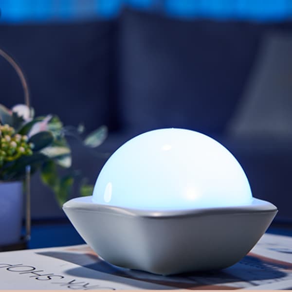 Nattlampe for barn, babynattlampe, stjernehimmel, projeksjonsstjerne Ni
